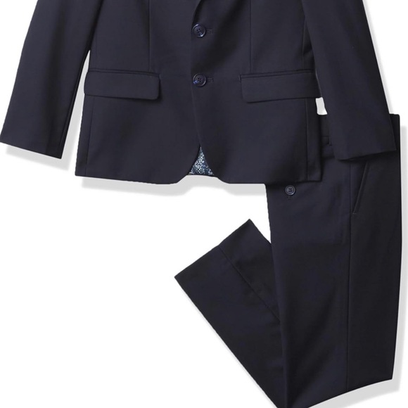 Isaac Mizrahi Blue Suit Classic Formal Design